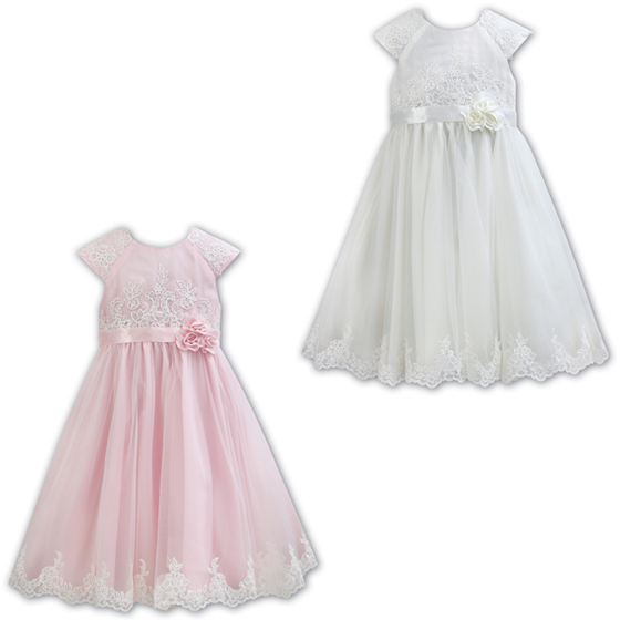 Sarah Louise Ceremonial Ballerina Length Dress 70072